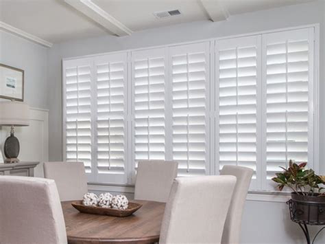 They are available in a variety of materials like classic, solar, roller, roman, etc. Window Treatment Ideas from Sunburst Shutters San Antonio
