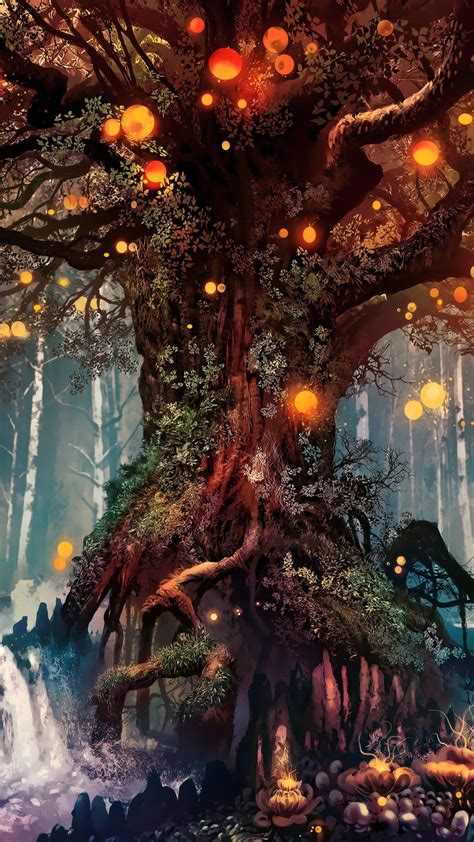 1080x1920 Forest Fantasy Artwork Artist Digital Art Hd For Iphone