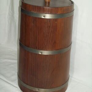 Wooden Butter Churn Comes With Lid Dasher Nice Country Etsy