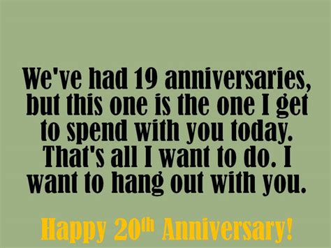 20th Anniversary Wishes Quotes And Messages To Write In A Card Hubpages