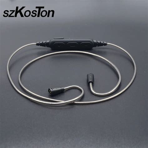 Replacement Bluetooth Earphone Cable Wire Earphone Wire For Diy Replace
