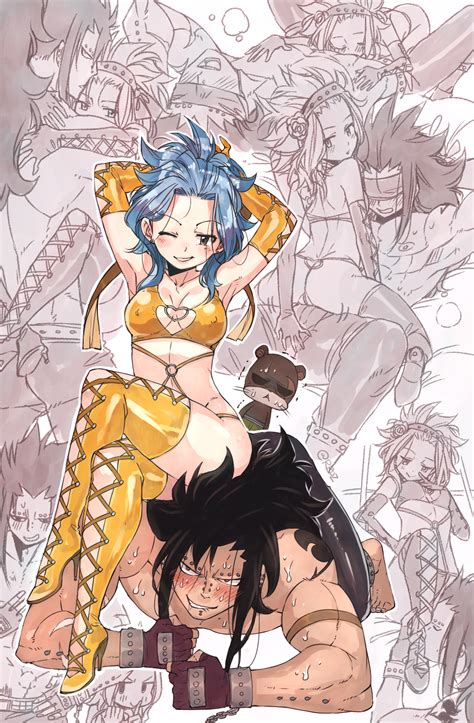 Rboz S MS So I Wanted To Draw Levy Teasing Gajeel Like