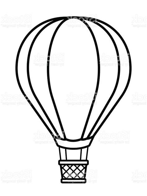 Use simple shapes to create a regal hot air balloon, then color it in when you're finished! Hot Air Balloon Basket Drawing at GetDrawings | Free download