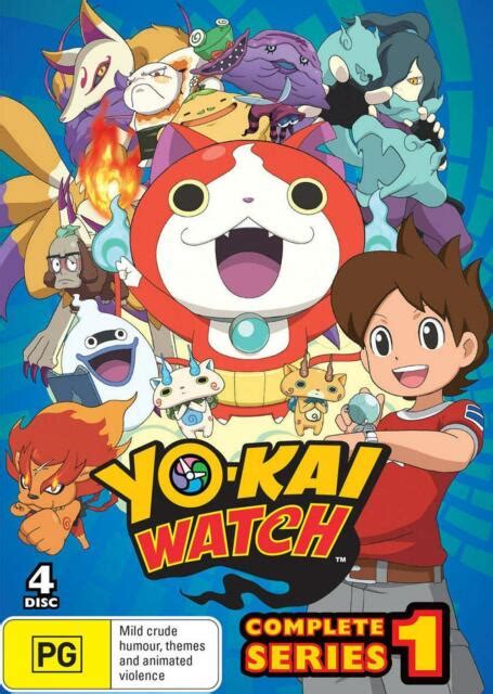 Yo Kai Watch Complete S1 Series 1 Dvd R4 For Sale Online Ebay