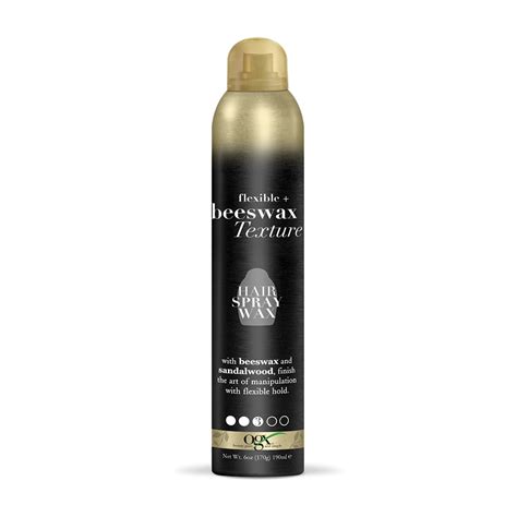 Ogx Flexible Beeswax Texture Hair Spray Wax 6oz