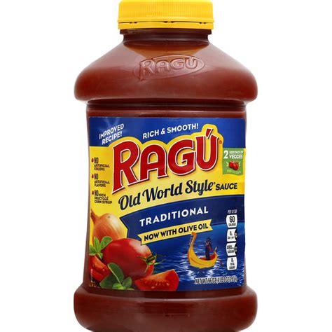 Ragú Old World Style Traditional Sauce 66 Oz Instacart