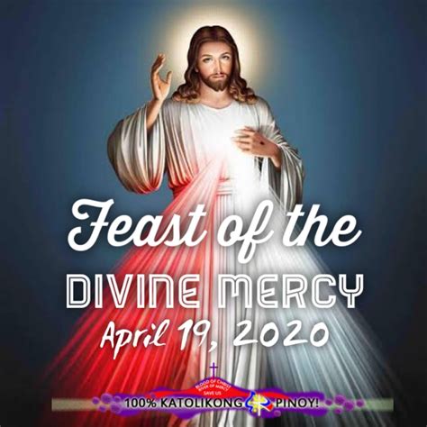 Feast of the Divine Mercy | Divine mercy, Divine mercy sunday, Blessed