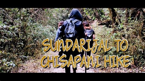 Sundarijal To Chisapani Hiketravel Video Youtube
