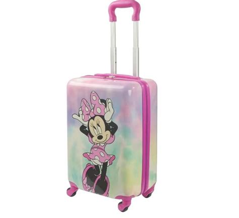 Ful Disney Minnie Mouse 21 Inch Kids Rolling Luggage Hardshell Carry