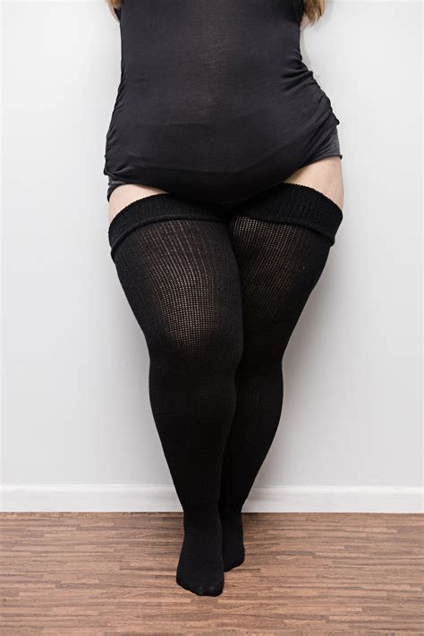 Real Plus Size Thigh Highs Thunda Thighs Over The Knee Long Etsy Australia