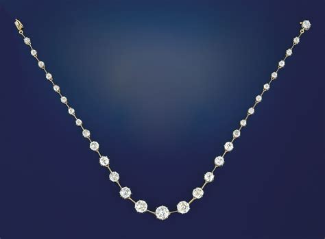 An Edwardian Diamond Necklace