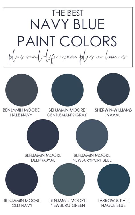 The Best Navy Blue Paint Colors Life On Virginia Street