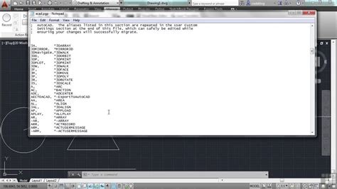 Autocad Training 0310 Using Function Keys And Command Aliases Part 2