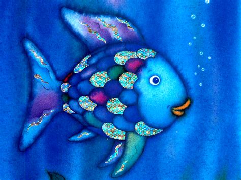 Pero, de pronto, en medio de la oscuridad, se encontr con dos ojos brillantes que lo el pez arcoiris se senta muy raro. El pez Arcoiris | Audiocuentos