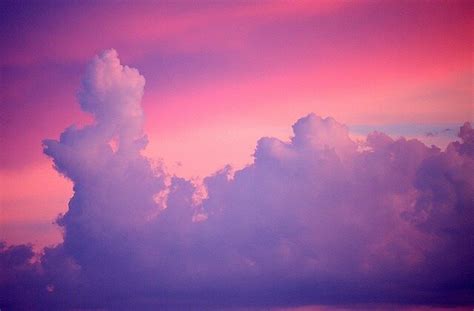 Pink Purple Blue Clouds By Wynthnos Redbubble