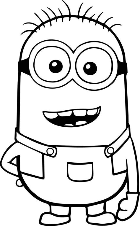 Pin By Reenapatel On Cartoon Coloring Pages Minion Coloring Pages
