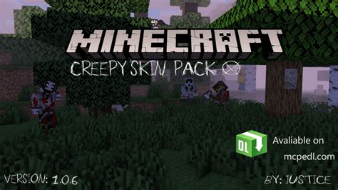 Creepy Skin Pack Halloween Update Minecraft Skin Packs