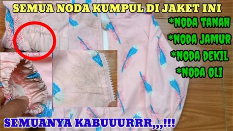 CARA MENGHILANGKAN NODA MEMBANDEL DI JAKET PARASIT YouTube