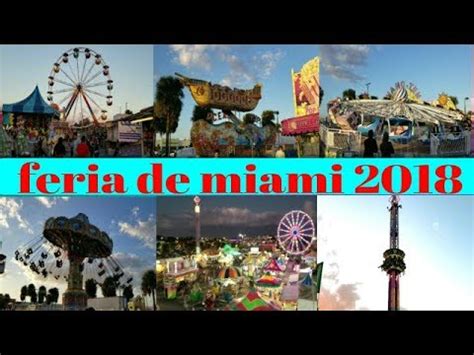 Encuentre la cobertura de eventos, lecturas de autores, actividades y más. LA FERIA DE MIAMI 2018 - ATRACCIONES DE LA FERIA Y MAS ...