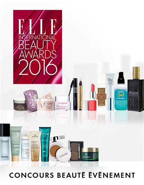 Gagnez Votre Coffret Beauté Des Elle International Beauty Awards 2016