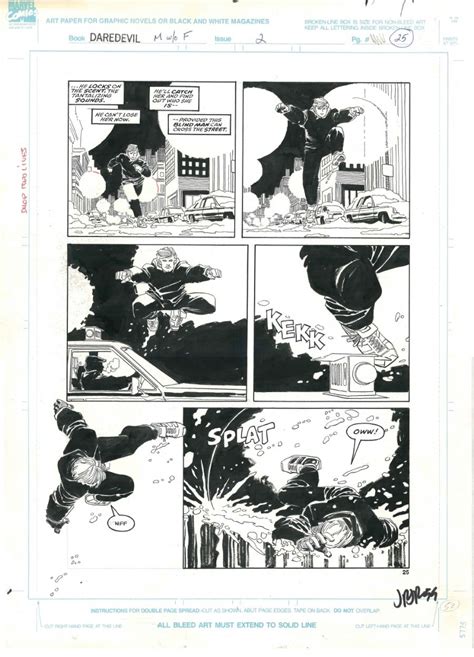 Daredevil The Man Without Fear Mini Issue P By Frank Miller And John Romita Jr Comic