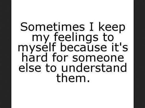 I Hide My Feelings Quotes Quotesgram