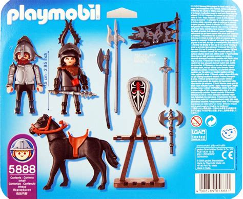 Playmobil Set 5888 Wolf Knights Duo Pack Klickypedia