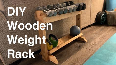 Craigslist scores, new deliveries, etc. DIY Wooden Weight Rack - YouTube
