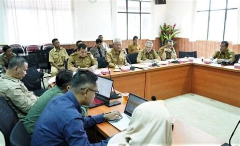 Pemkab Muara Enim Gelar Rapat Bersama Dinas Kehutanan Provinsi Sumsel