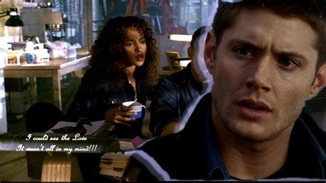 Cassie Robinson With Dean Winchester From Supernatural Cassie Supernatural Dean Winchester