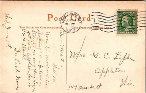 Postcard St Marys Hospital Milwaukee 1910 Ebay