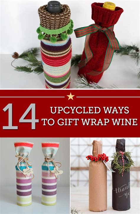 14 Upcycled Ways To T Wrap Wine This Holiday Season Thegoodstuff