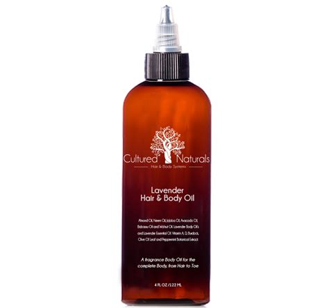 Lavender Hair And Body Oil Cultured Naturals