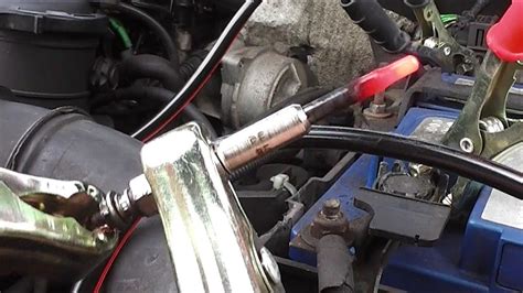 The idle bar is there to keep the glow plug from getting extinguished when the engine is throttled up. Diesel Glow Plug Test - YouTube