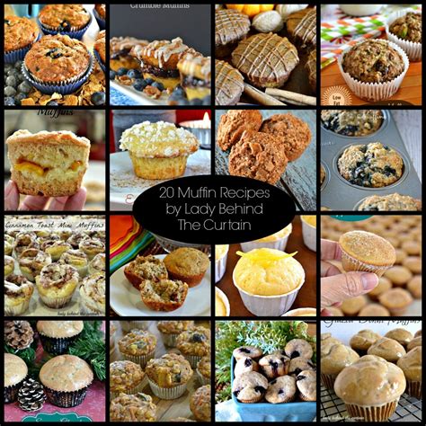 20 Muffin Recipes Lady Behind The Curtain Lady Behind The Curtain