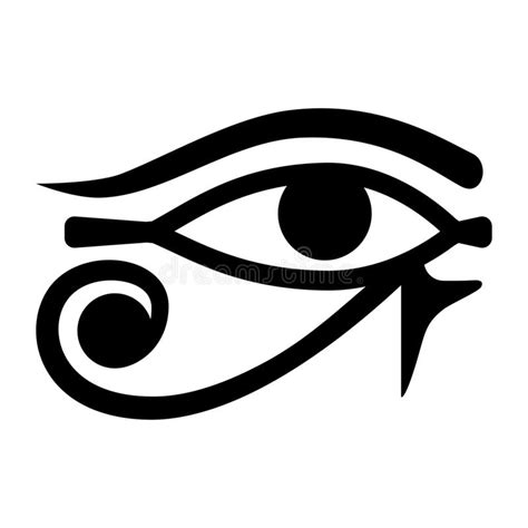 Horus Egypt Symbol Stock Vector Illustration Of Amulet 236883112