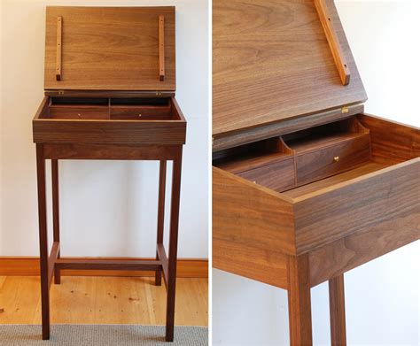 Modify your old desk and transform it into a standing desk with some extra wood and a few tools. custom Wood Stand Up Desks Made in Vermont