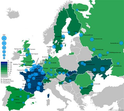 Map Of Nuclear Energy In Europe Vivid Maps