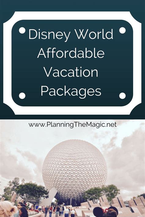 Disney World Affordable Packages Updated 2019 Disney Vacation