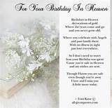 To my bae, to my dearest friend. Happy Birthday Quotes and Images to Someone in Heaven