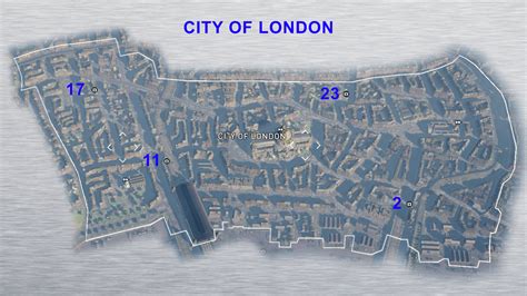 34 Assassins Creed Secrets Of London Map Maps Database Source