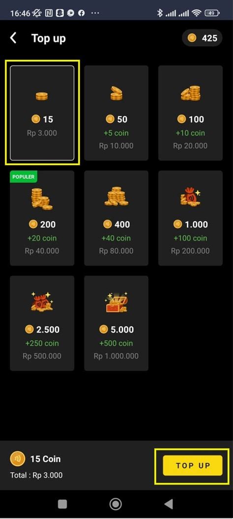 Apabila Terdapat Perbedaan Pada Jumlah Pembelian Dengan Total COIN Yang