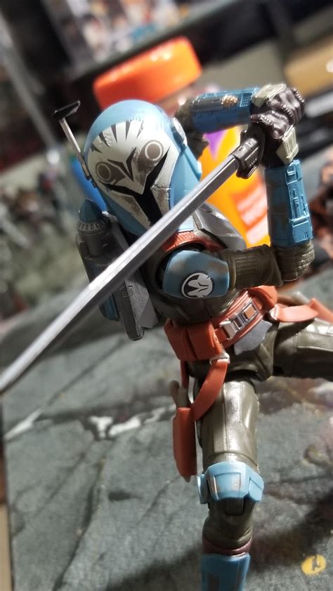 Bo Katan Acquired Paired Her Up With The Dark Saber And Its Now My Favorite Black Series