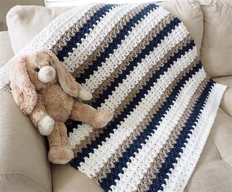 Crochet Baby Blankets For Boys Sewrella