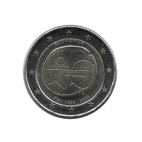 Commemorative Coin Euros Slovenia Emu Year