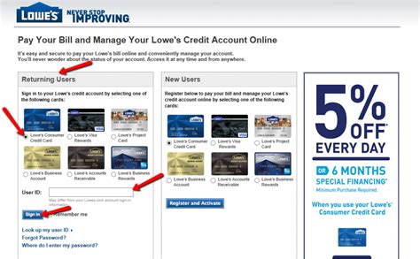 Prices and availability of products and services are subject to change without notice. Lowe's Consumer Credit Card Login | Make a Payment - CreditSpot