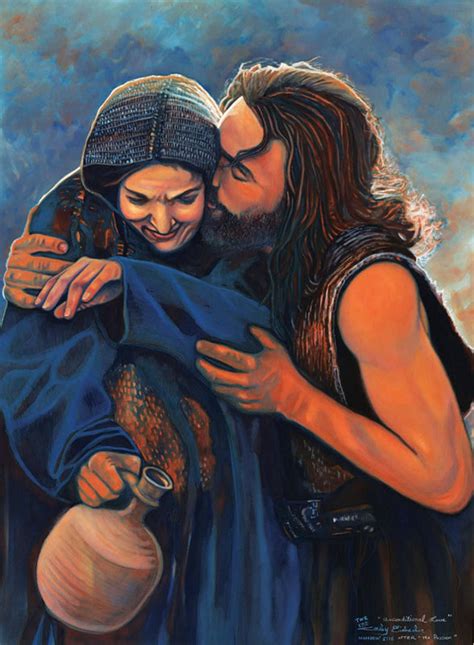 Jesus And Mary Unconditional Love Etsy Mary Magdalene And Jesus Mary And Jesus Jesus Art