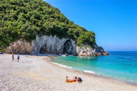 Corfu Paleokastritsa Beach Photos Map Hotels See Do Greeka