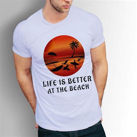 Entry 647 By Armanmalik542 For Beach Themed T Shirt Design Freelancer