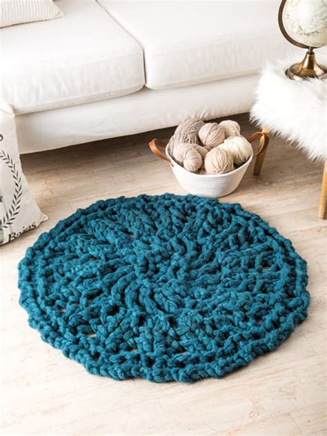 Rug Knitting Patterns In The Loop Knitting